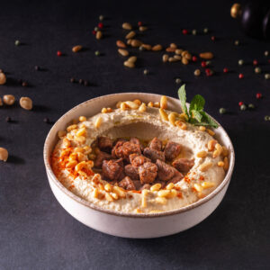 Hummus bel lahme snubar
